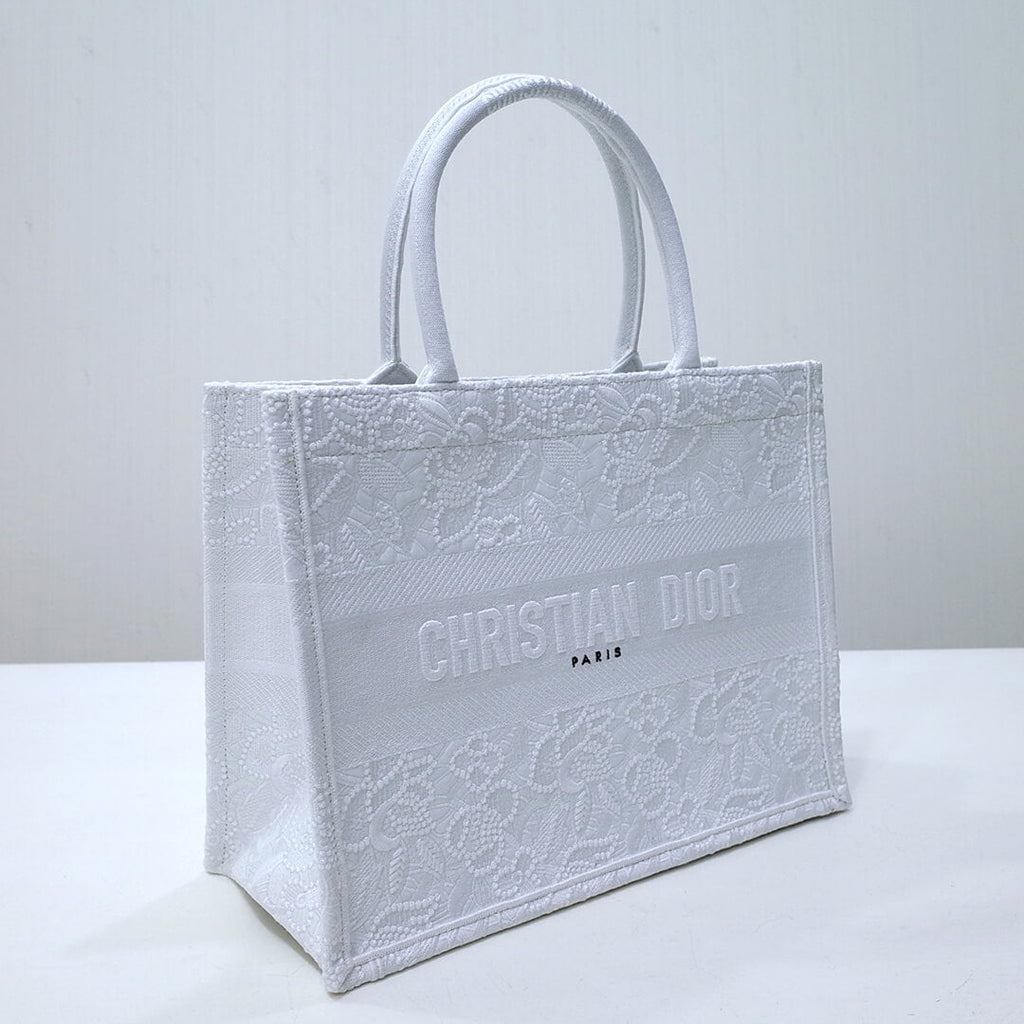 Ezyycart Bags DIR1286 Book Tote big size MINI 36.5CM 41.5CM white-3