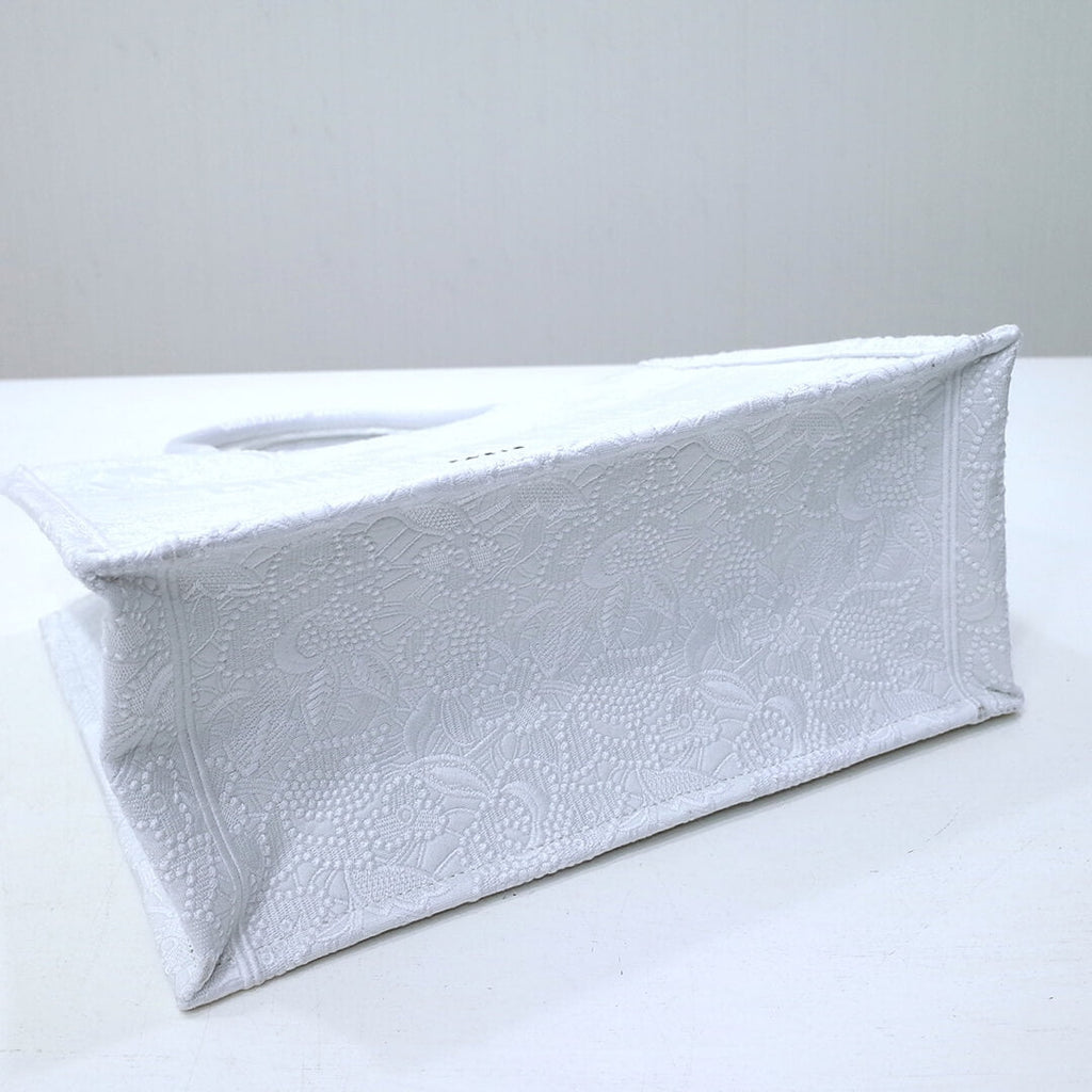 Ezyycart Bags DIR1286 Book Tote big size MINI 36.5CM 41.5CM white-3