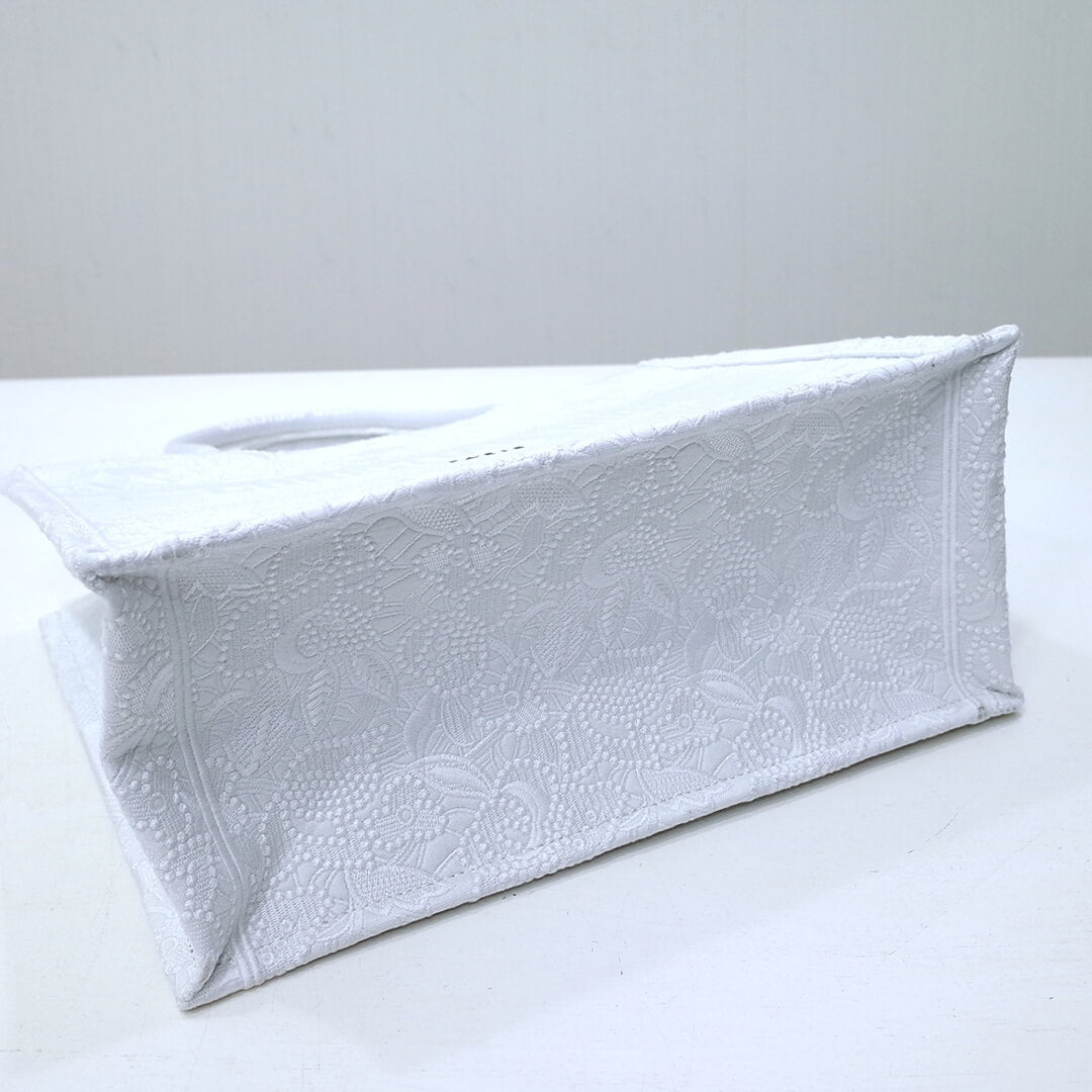 Ezyycart Bags DIR1286 Book Tote big size MINI 36.5CM 41.5CM white-3