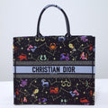 Ezyycart Bags DIR1286 Book Tote big size MINI 36.5CM 41.5CM black blue-7