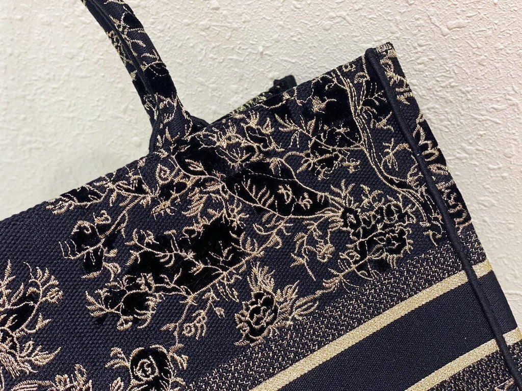 Ezyycart Bags DIR1286 Book Tote bird navy blue