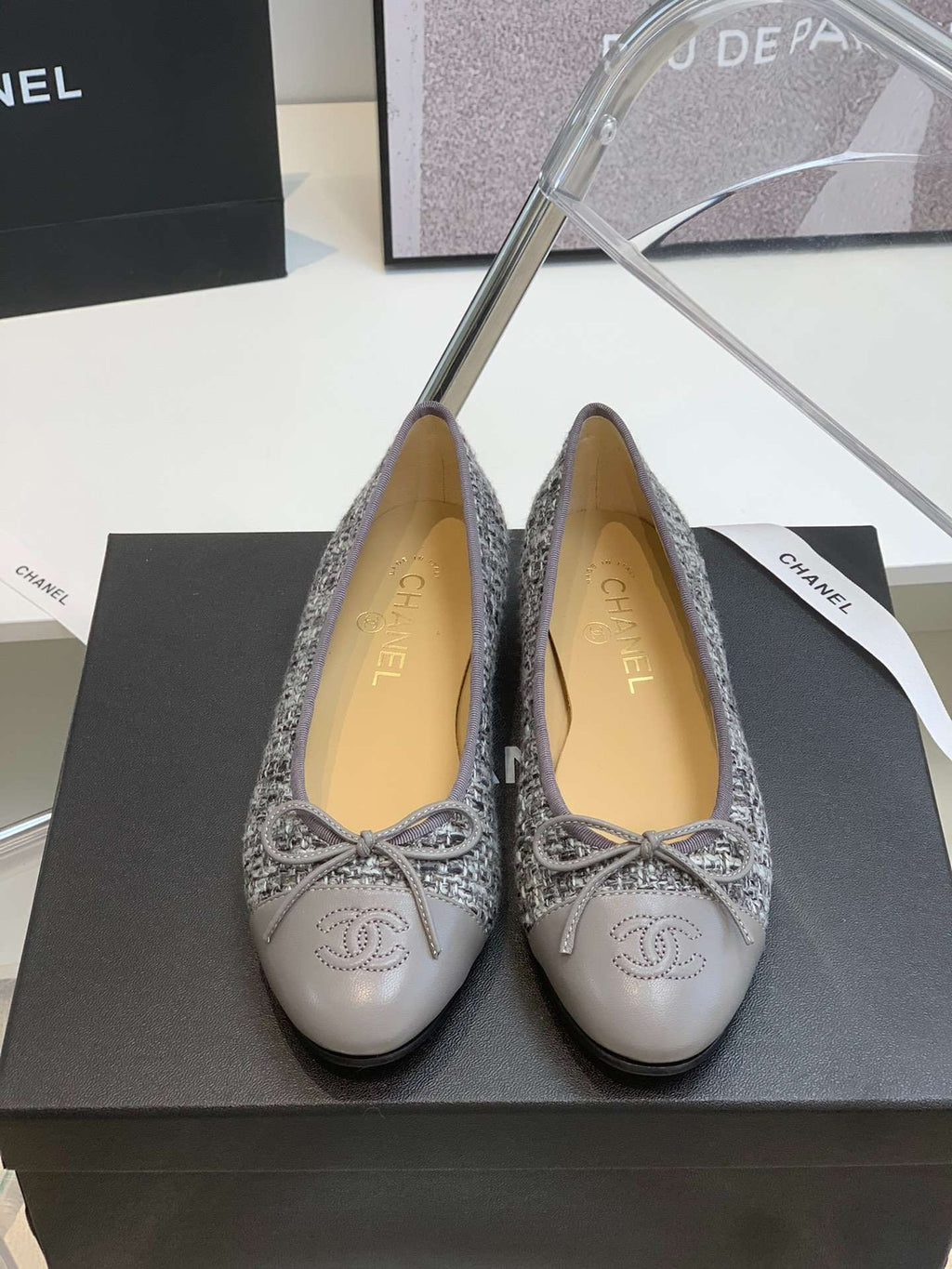 Anum Bags CHL FLATS GREY BALLET