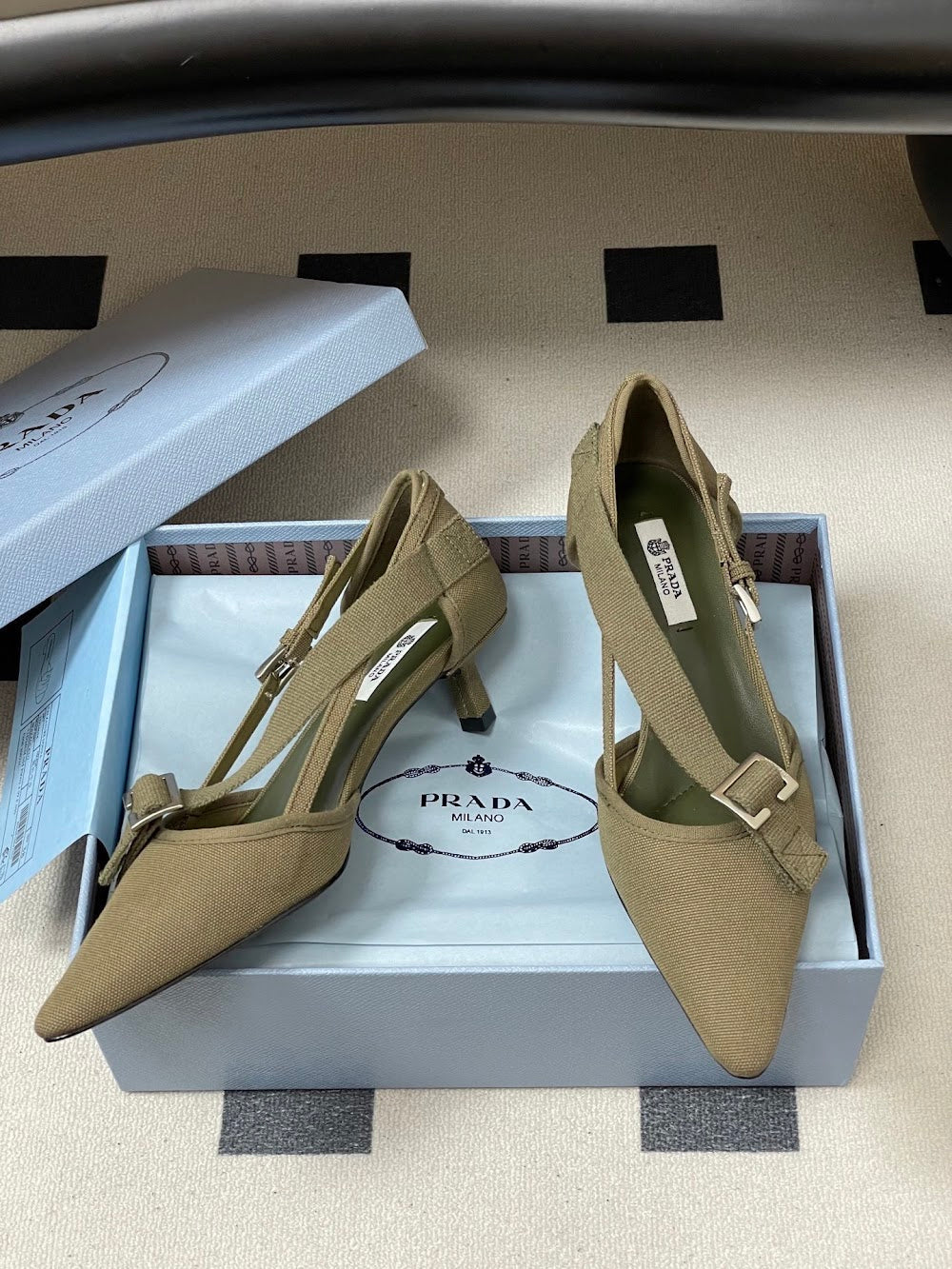 Ezyycart Bags Prada Luxury Heels --53523