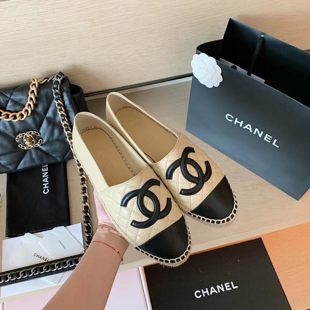 Anum Bags CHL BEIGE/BLACK ESPADRILLES