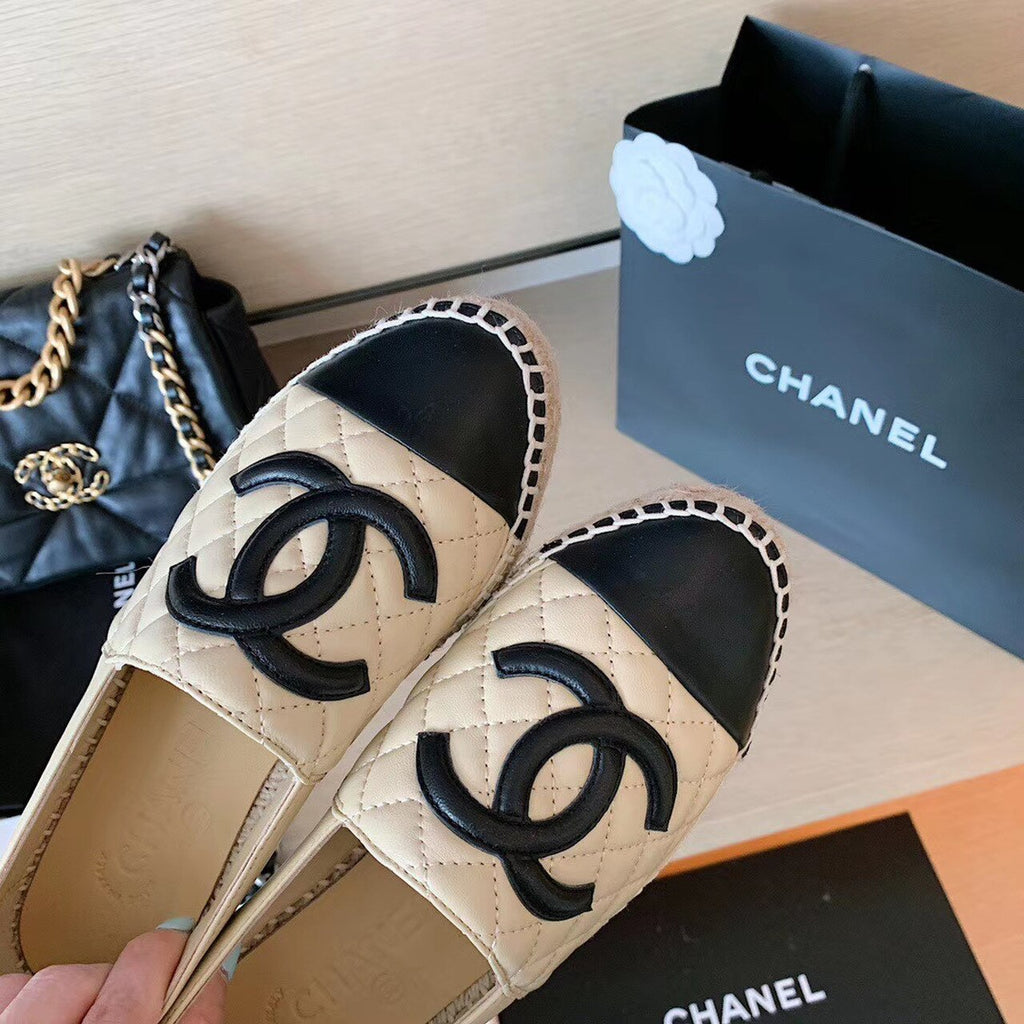 Anum Bags CHL BEIGE/BLACK ESPADRILLES