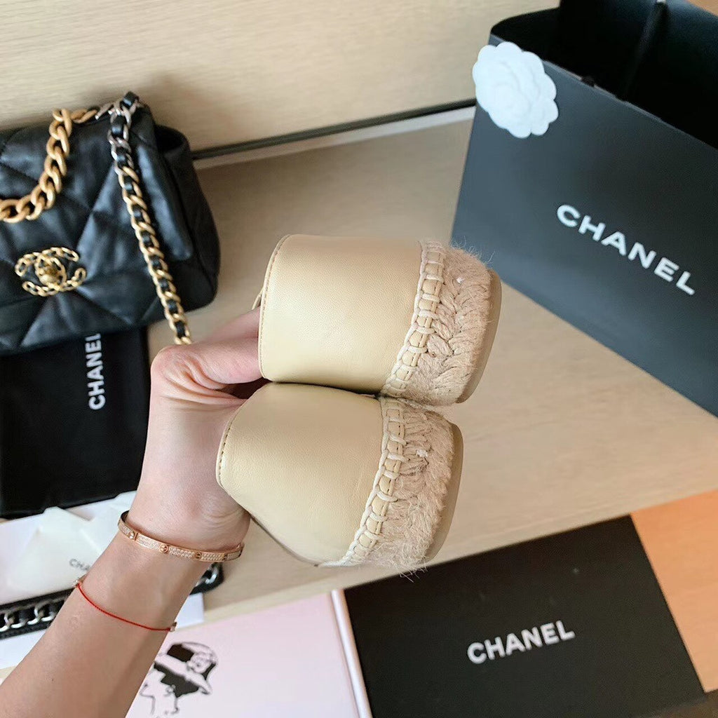 Anum Bags CHL BEIGE/BLACK ESPADRILLES