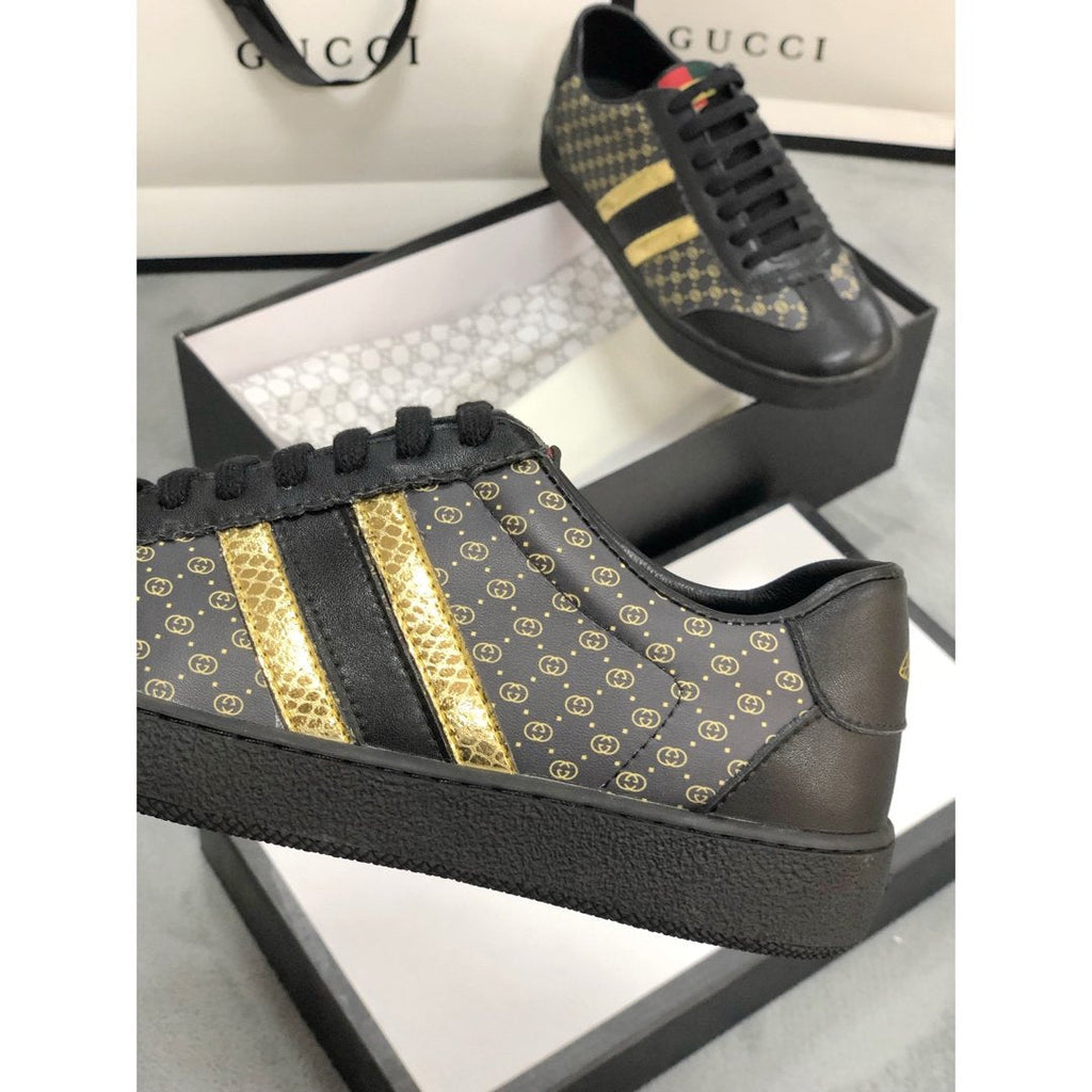 Ezyycart Bags MO-GCI Black Gold Sneaker 094