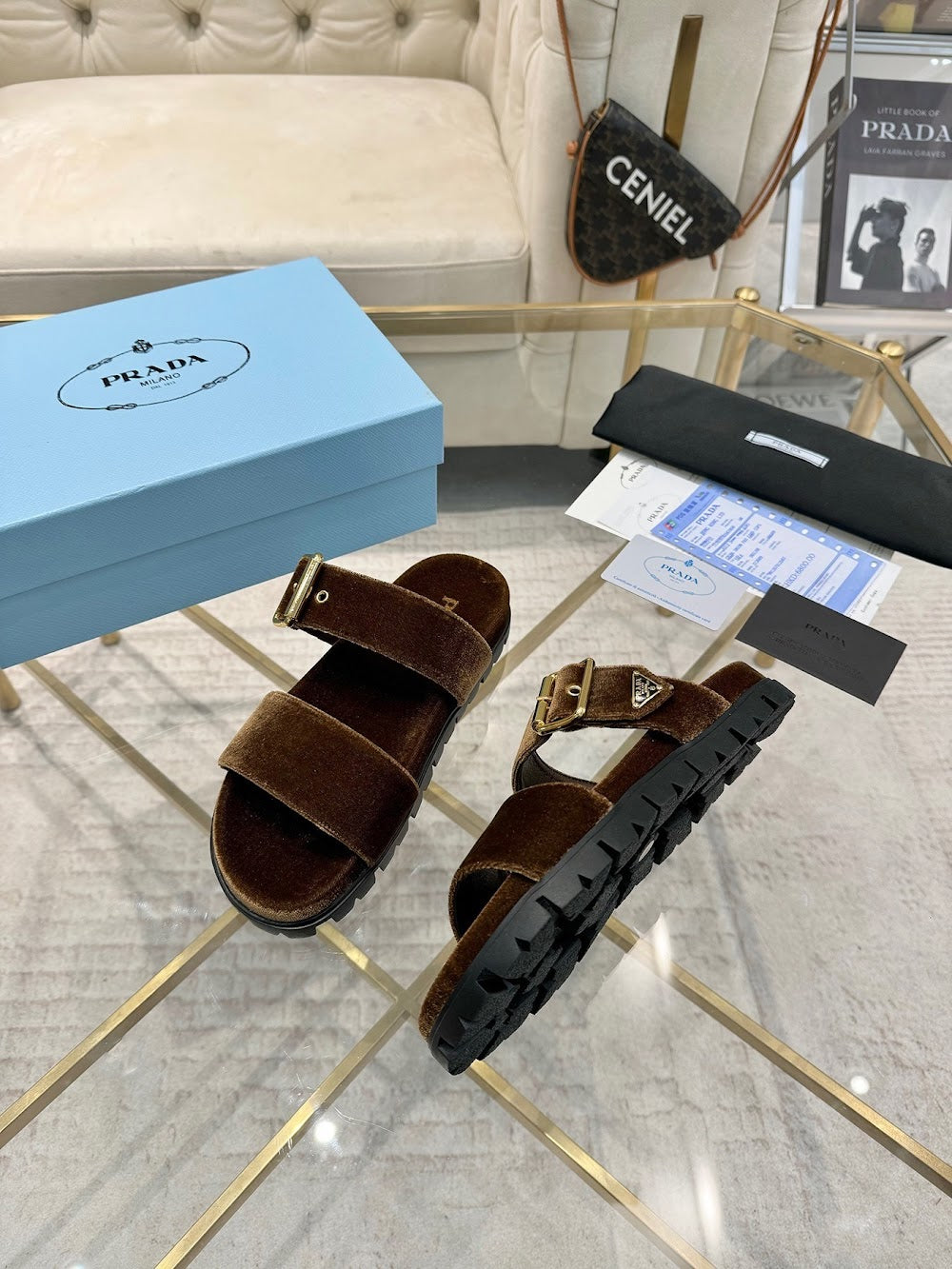 Ezyycart Bags Prada Luxury Heels --52896