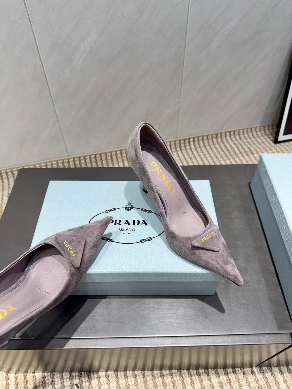 Ezyycart Bags Prada Luxury Heels --53056