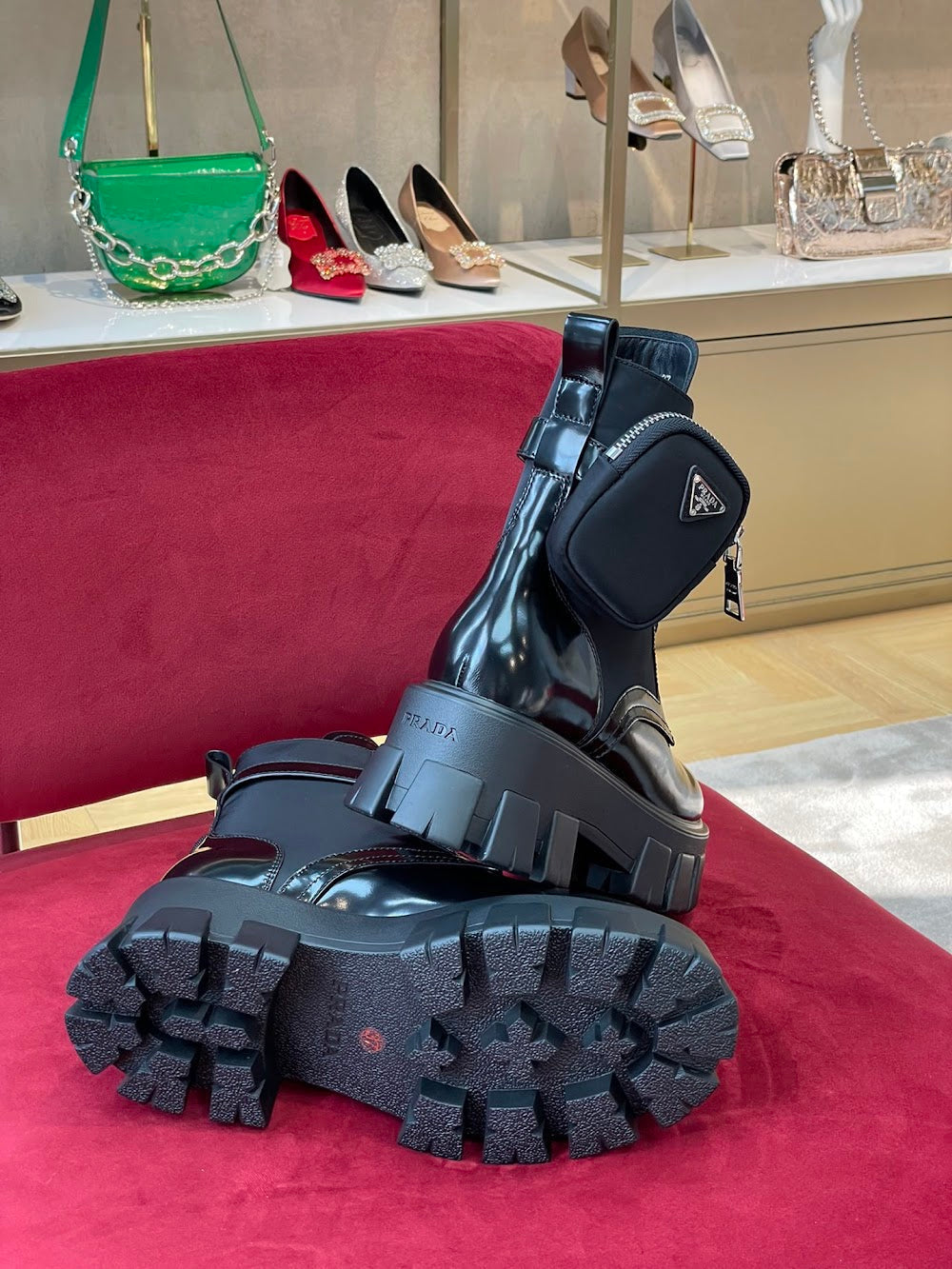 Ezyycart Bags Prada Luxury Heels --53047