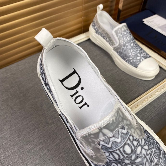 Anum Bags DIR B23 Slip Blue And White LOW-TOP SNEAKER
