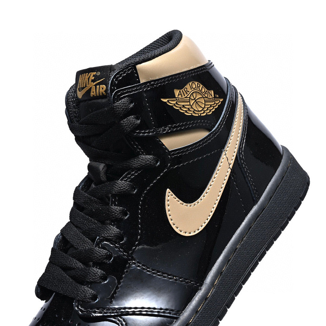 Ezyycart Bags AJ1 High Black Gold