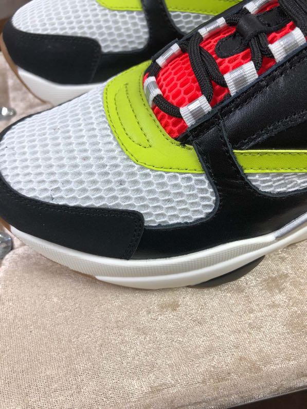 Anum Bags DIR B22 Red And Yellow Sneaker