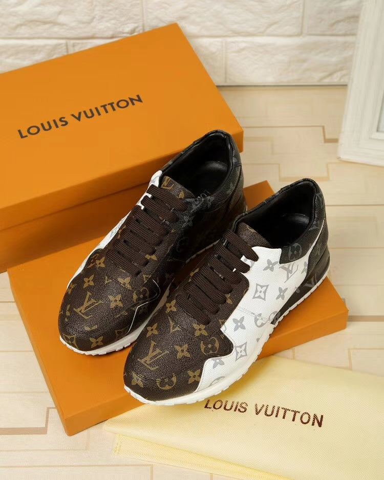 Anum Bags LUV Run Away Brown White Sneaker