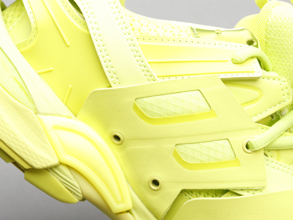 Ezyycart Bags Bla Track FluoresMOnt Yellow Sneaker