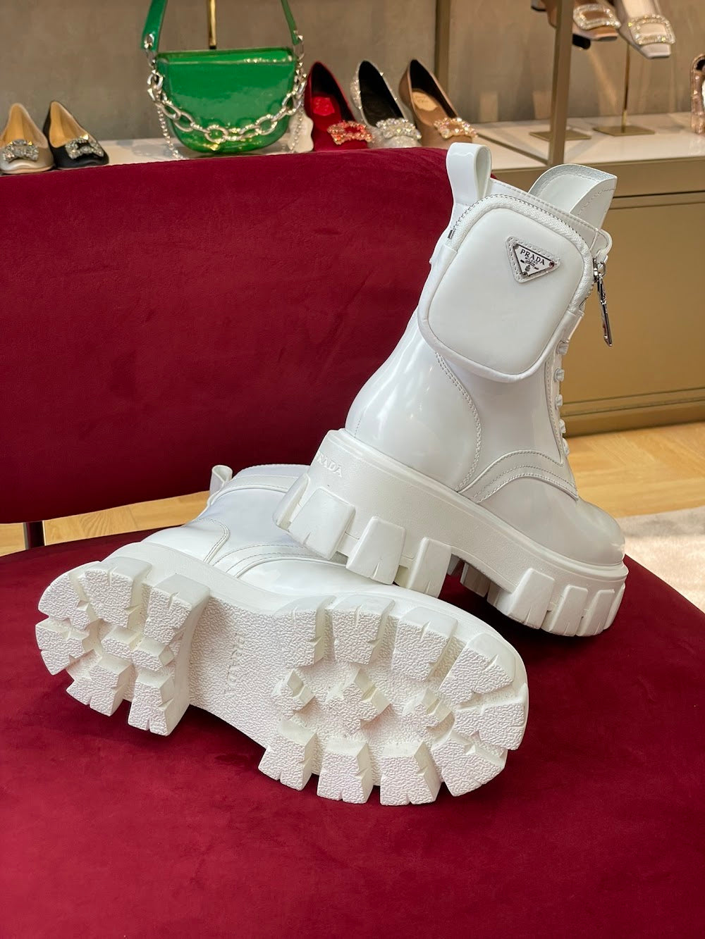 Ezyycart Bags Prada Luxury Heels --53075
