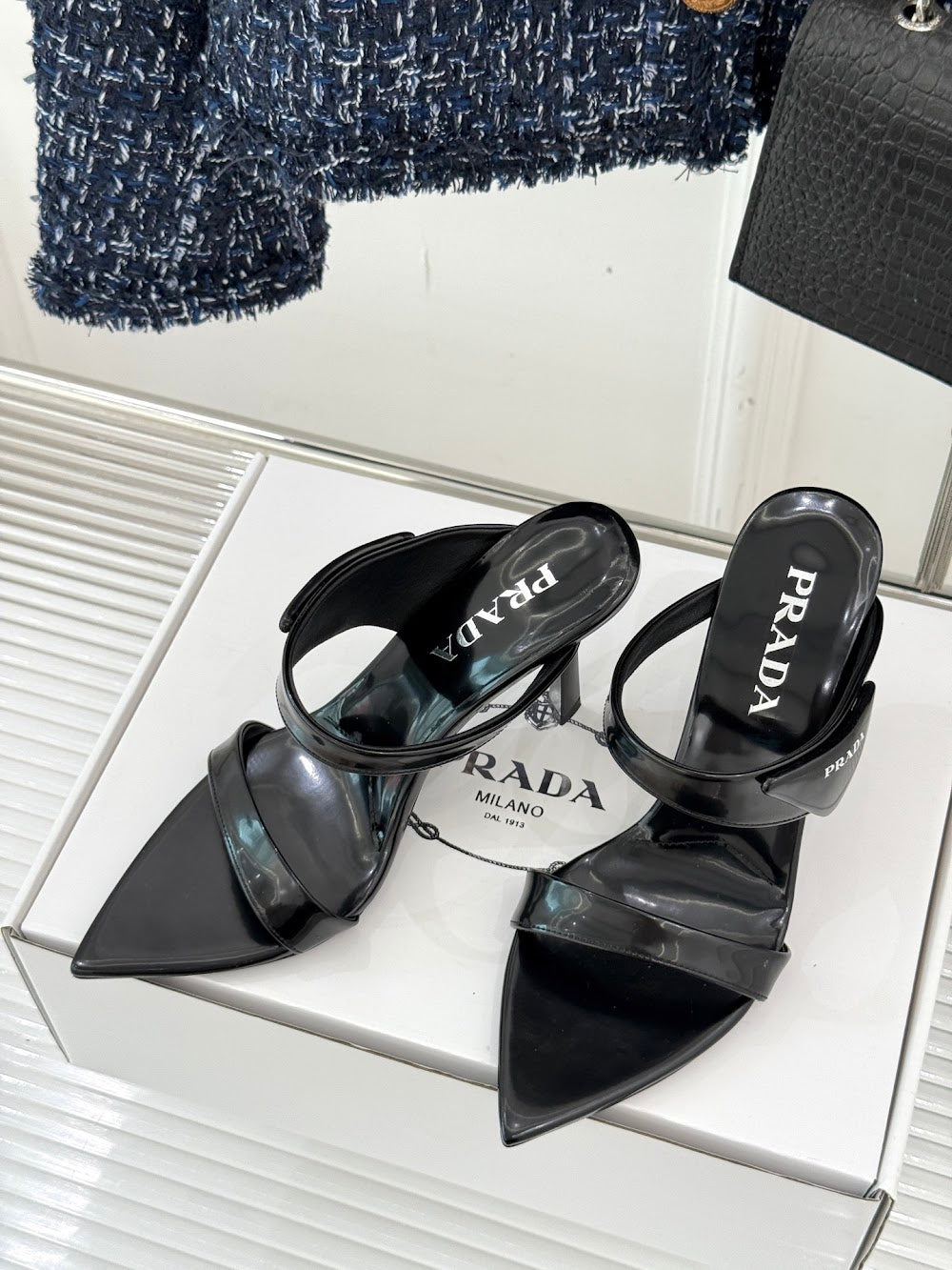 Ezyycart Bags Prada Luxury Heels --53140