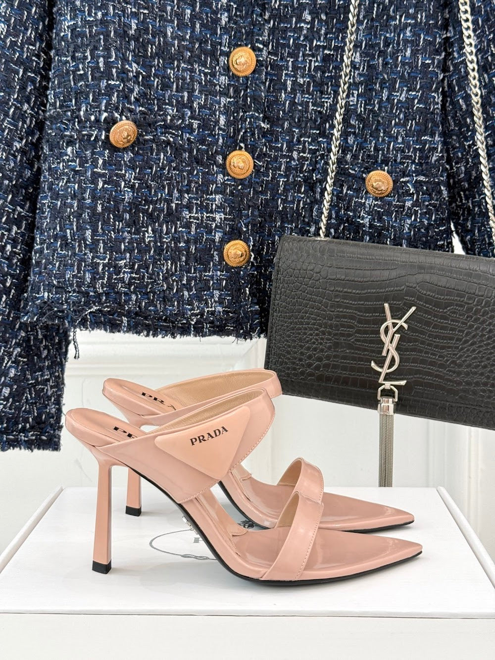 Ezyycart Bags Prada Luxury Heels --53043