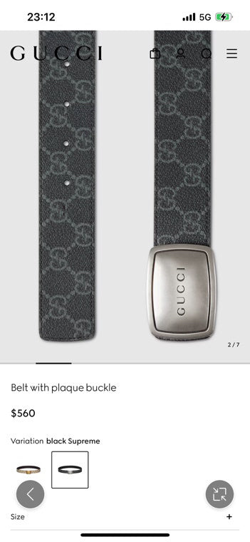 Ezyycart Bags Guccin Luxury Belt --105690