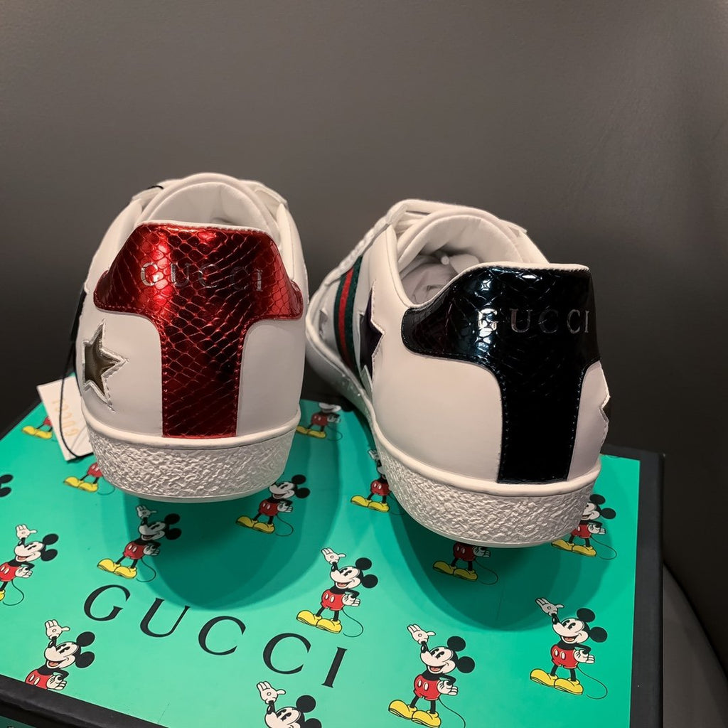 Ezyycart Bags MO-GCI ACE LEATHER SNEAKER WITH STAR 109