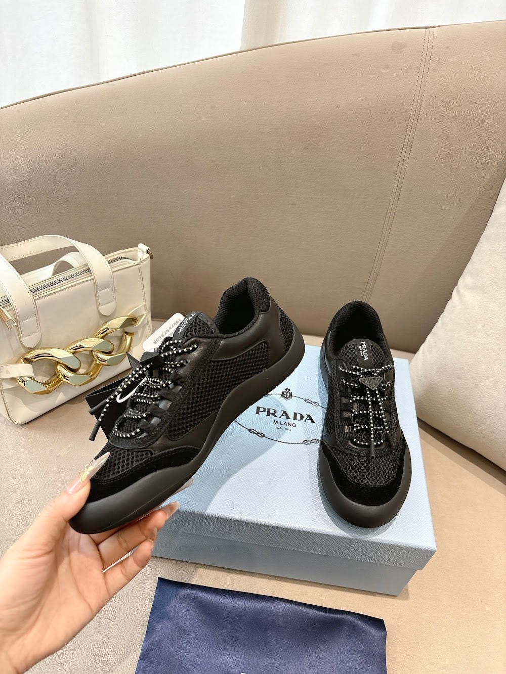 Ezyycart Bags Prada Luxury Heels --52860