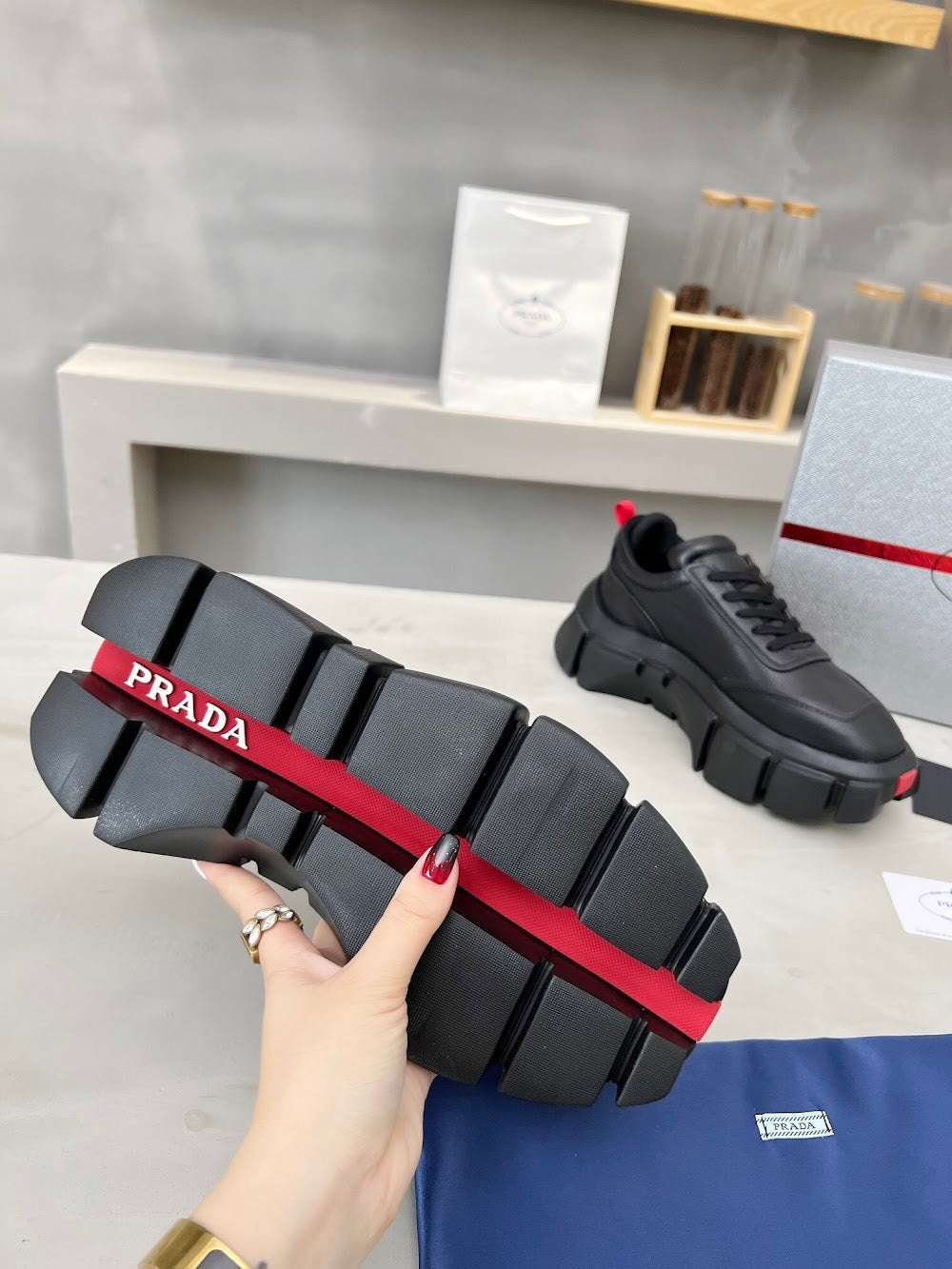 Ezyycart Bags Prada Luxury Heels --52803