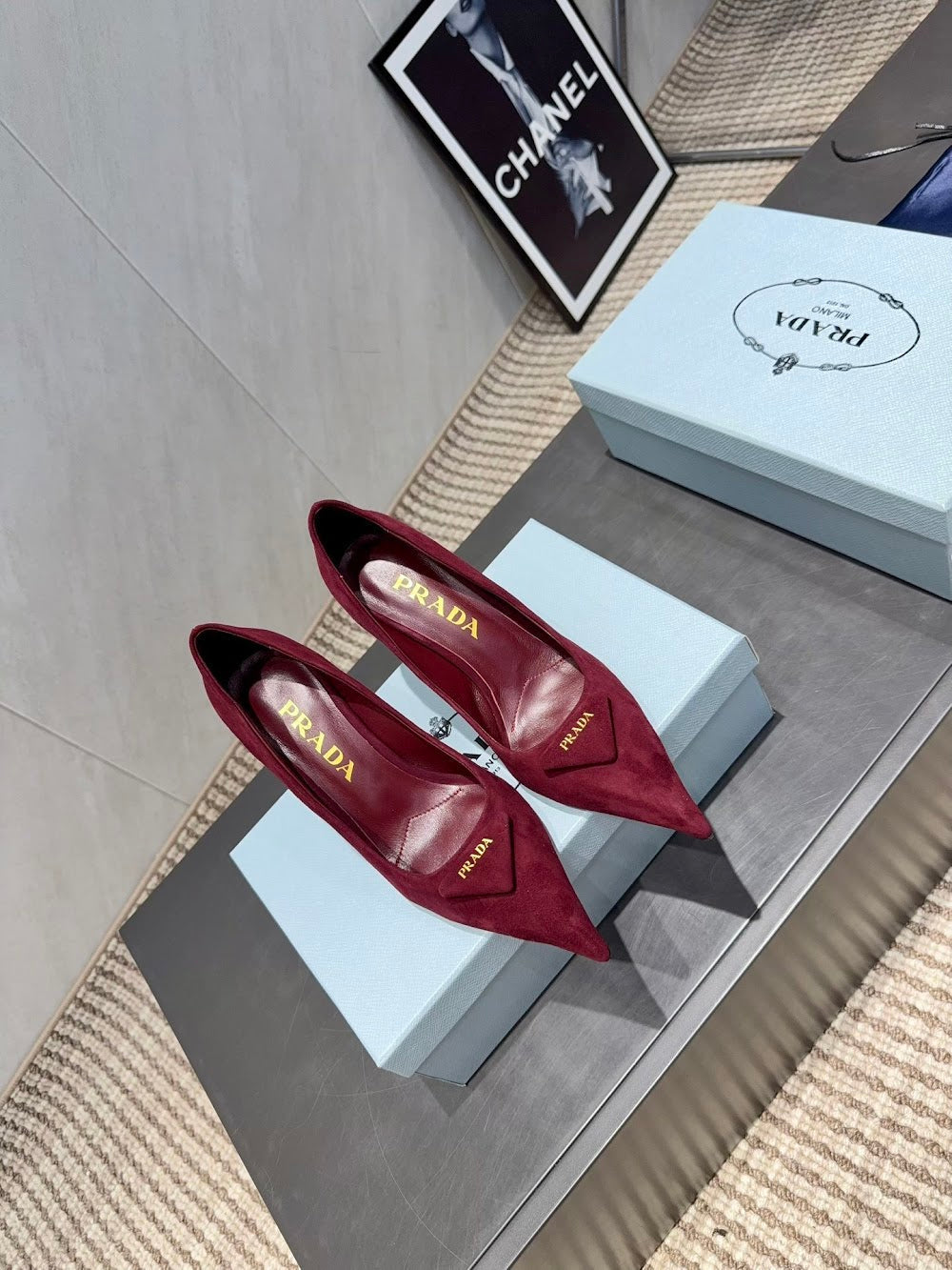 Ezyycart Bags Prada Luxury Heels --52862