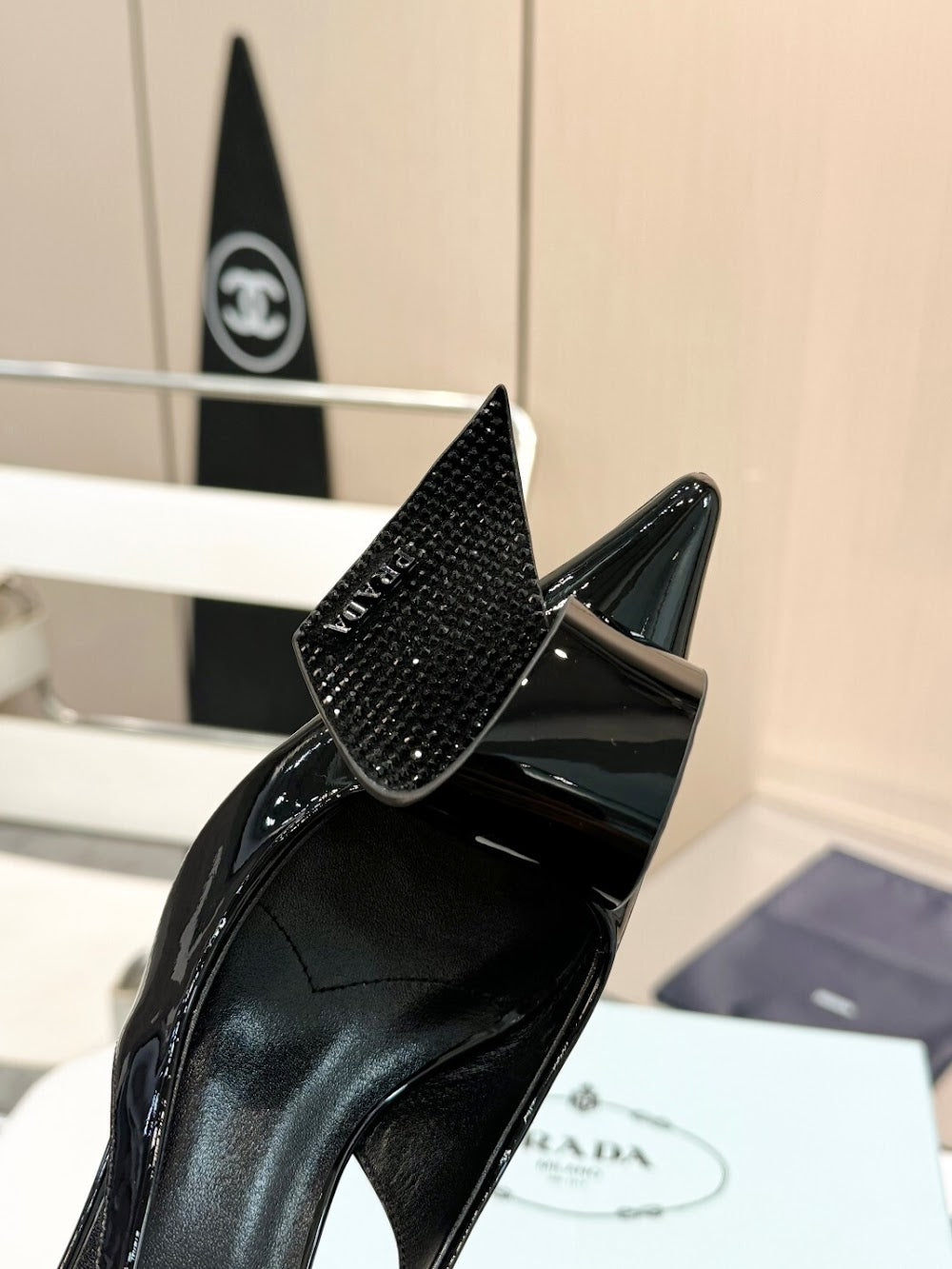 Ezyycart Bags Prada Luxury Heels --53003