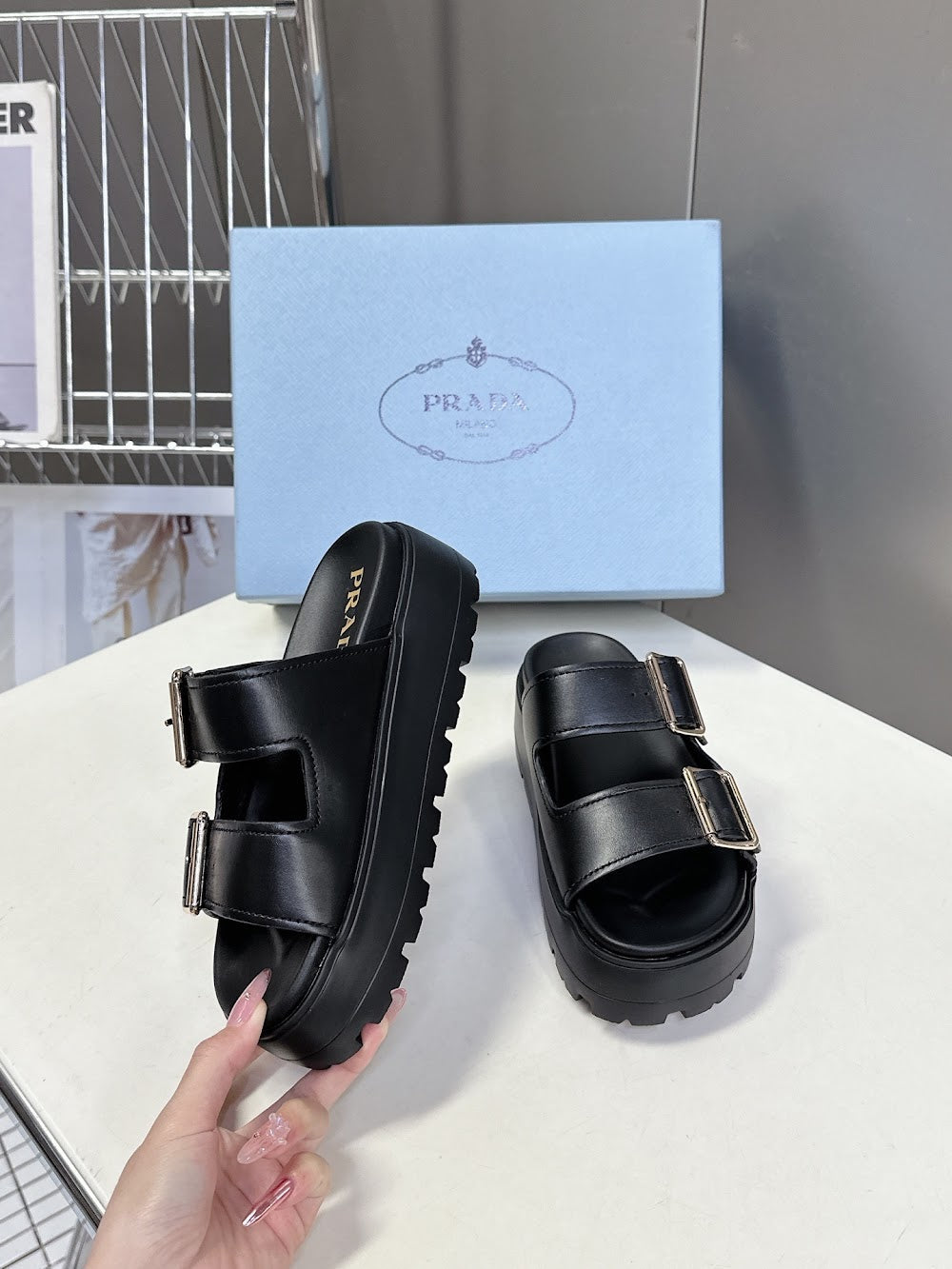 Ezyycart Bags Prada Luxury Heels --53119