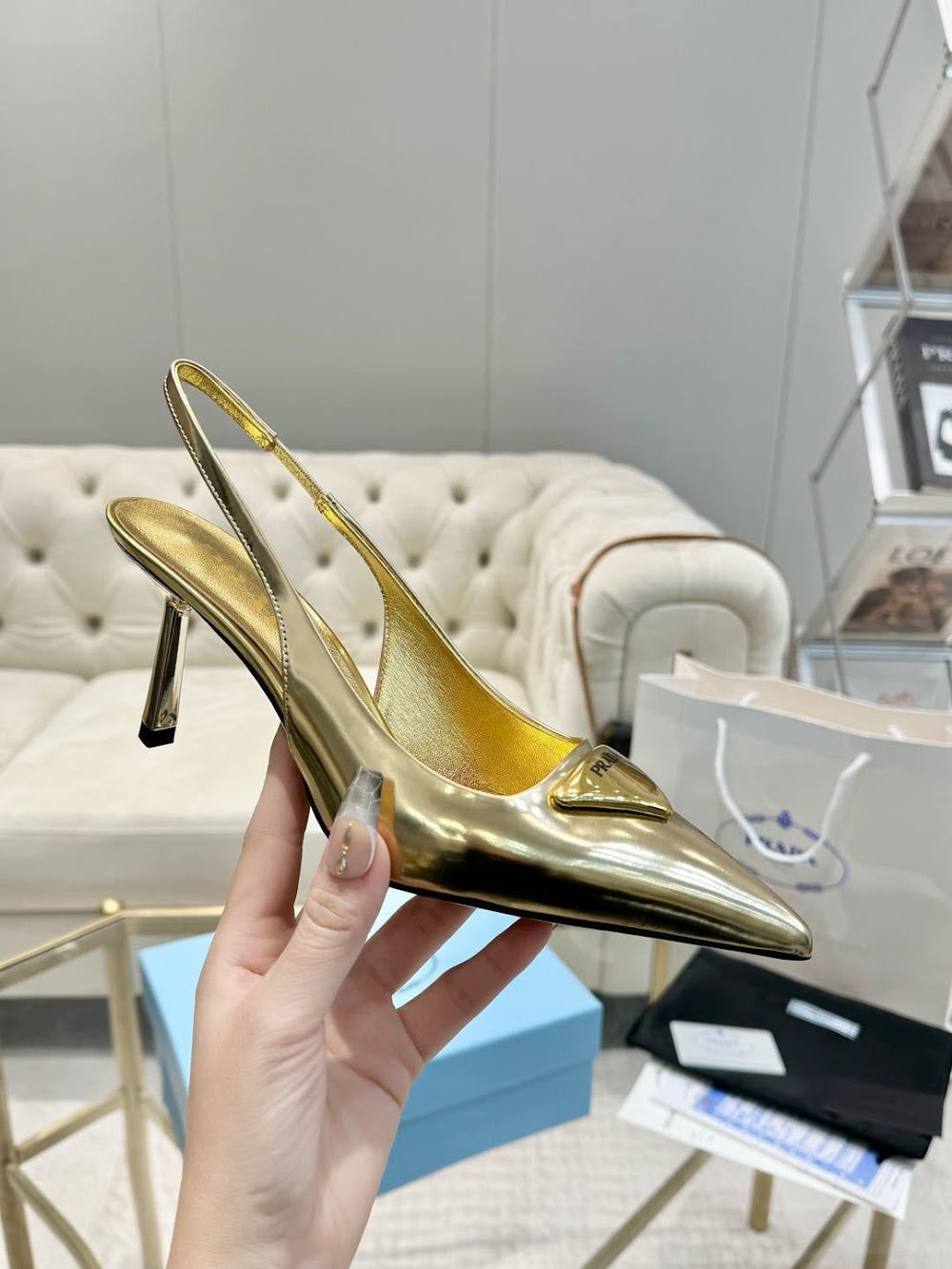 Ezyycart Bags Prada Luxury Heels --53508