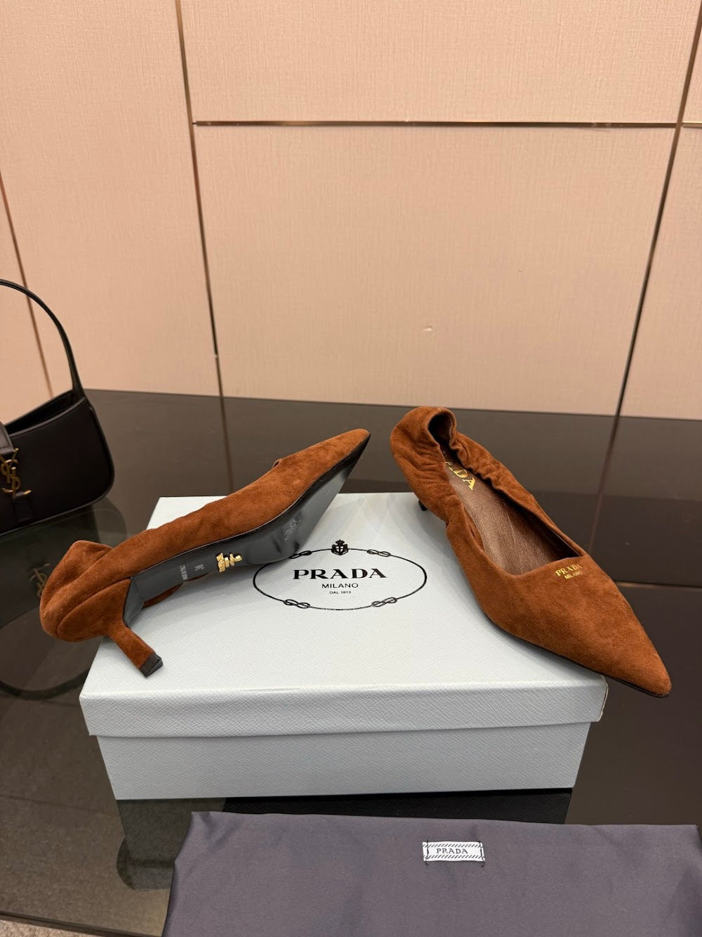 Ezyycart Bags Prada Luxury Heels --52850