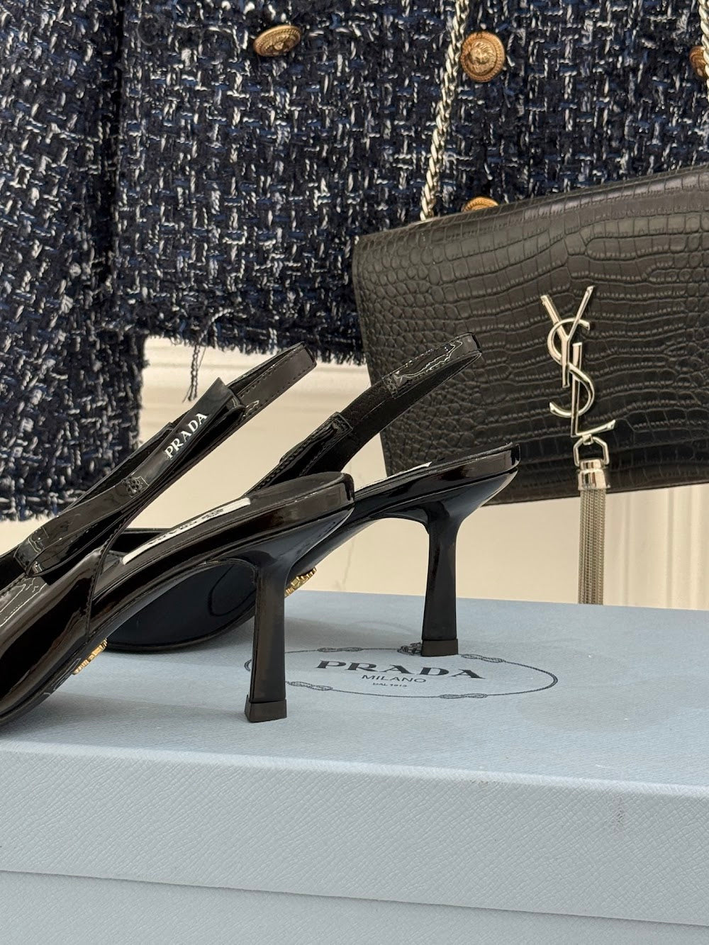 Ezyycart Bags Prada Luxury Heels --53537