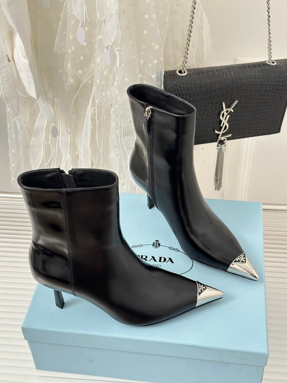 Ezyycart Bags Prada Luxury Heels --53090
