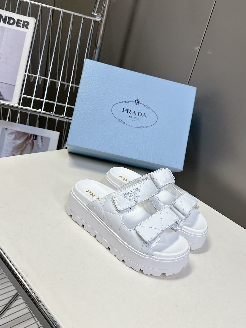 Ezyycart Bags Prada Luxury Heels --52817