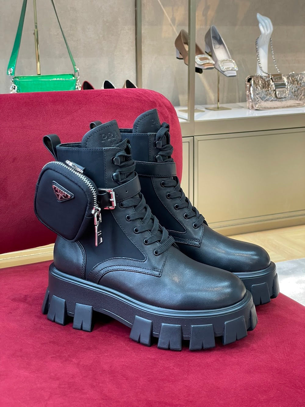 Ezyycart Bags Prada Luxury Heels --52955