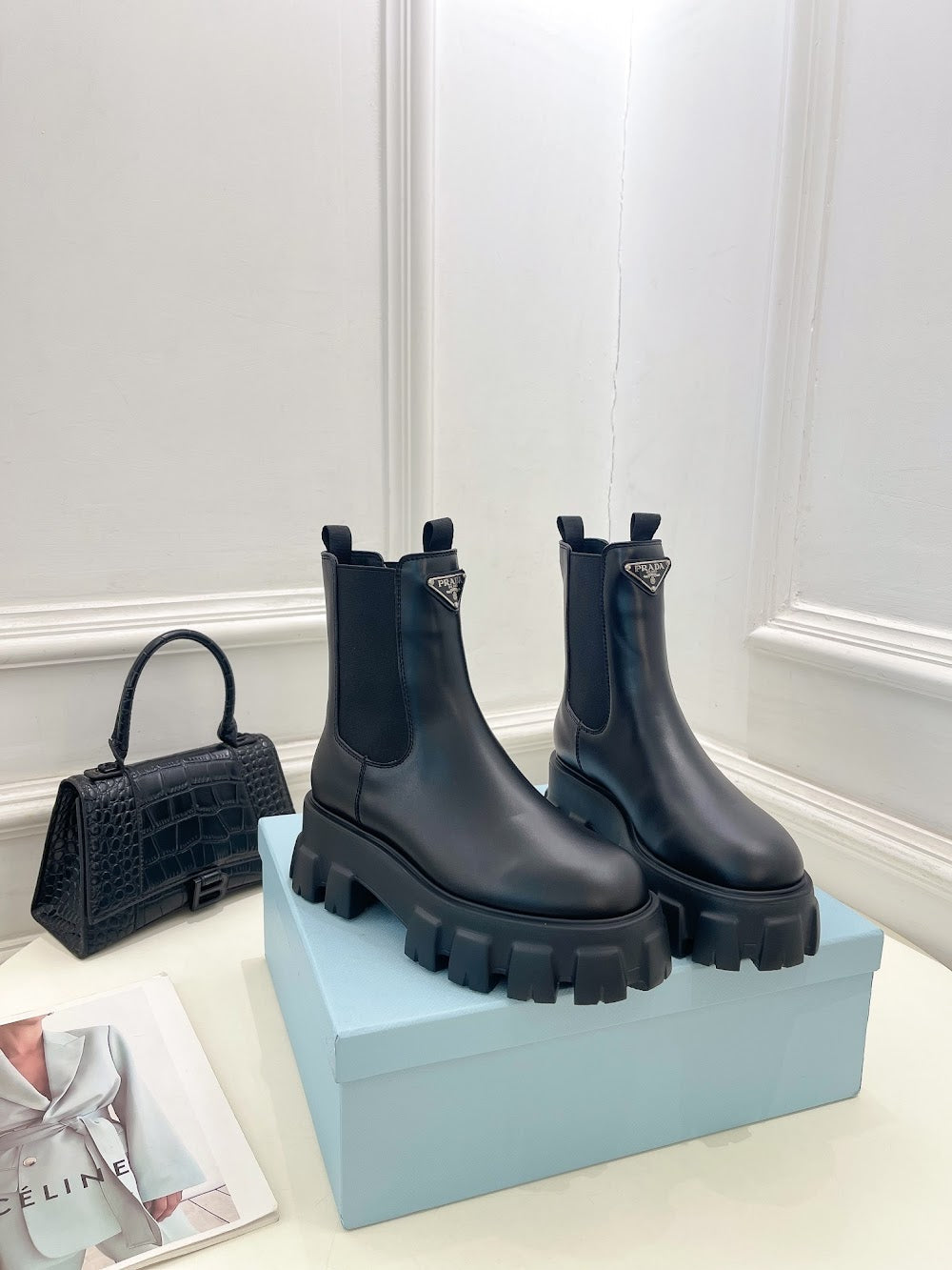 Ezyycart Bags Prada Luxury Heels --52820