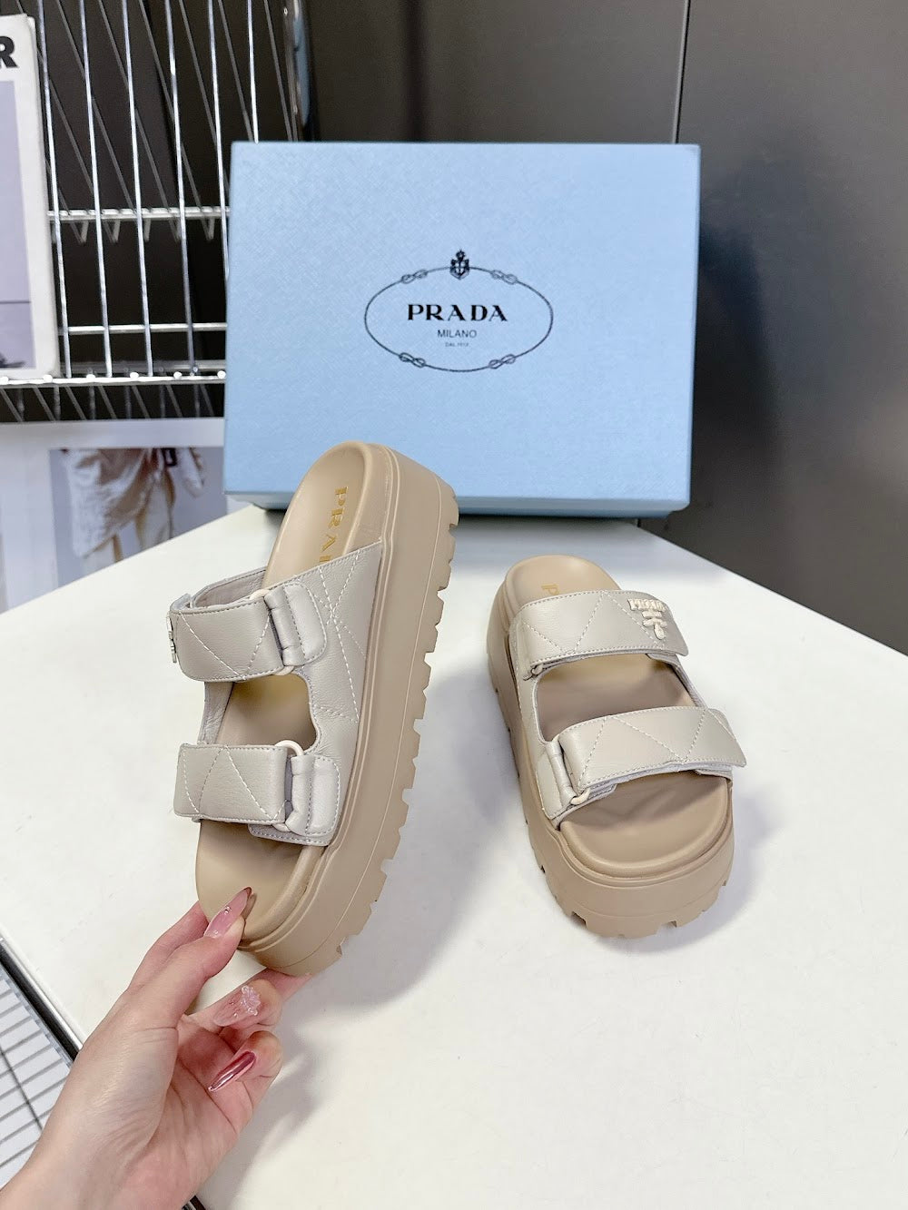 Ezyycart Bags Prada Luxury Heels --52710