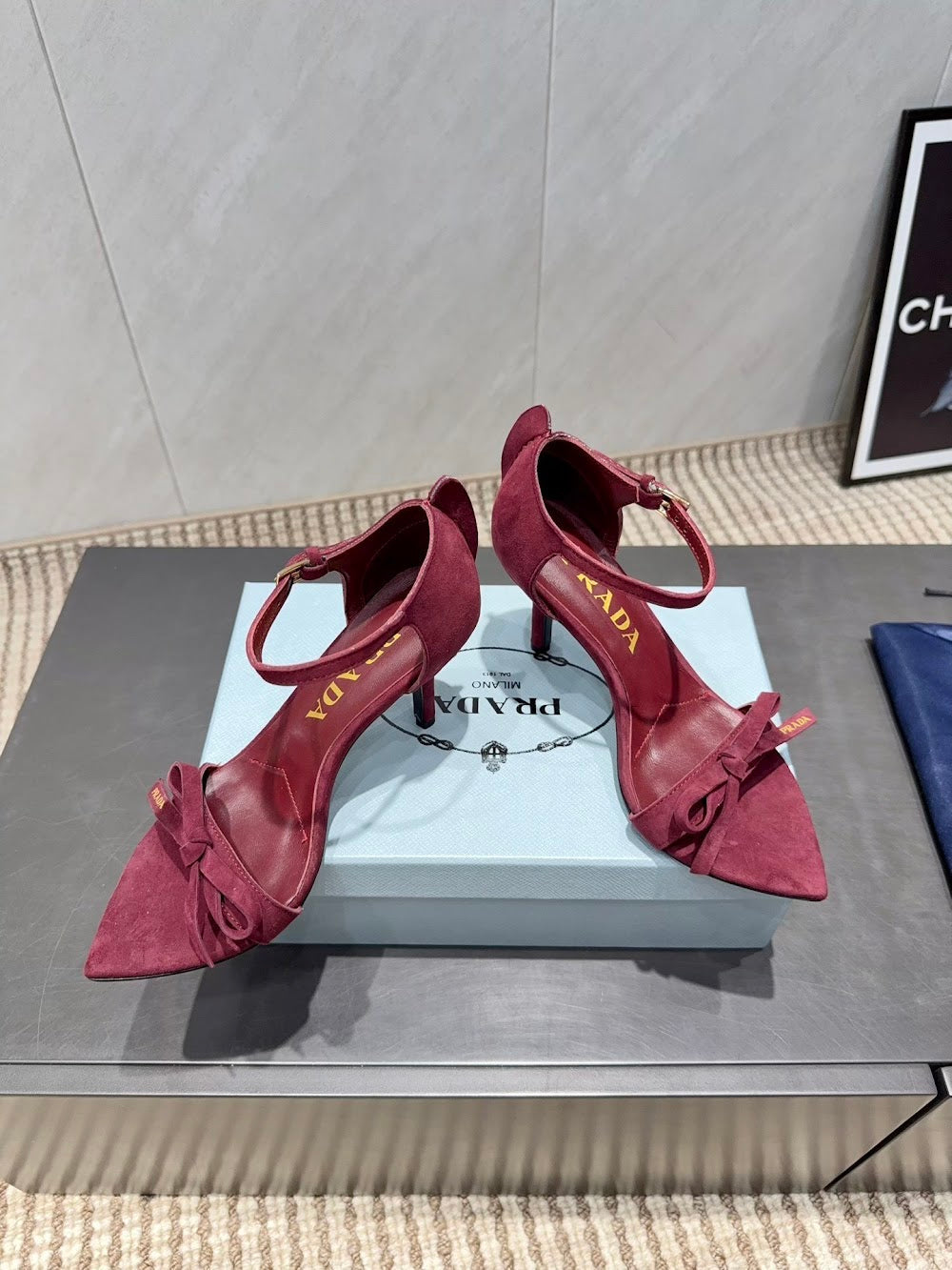 Ezyycart Bags Prada Luxury Heels --53533