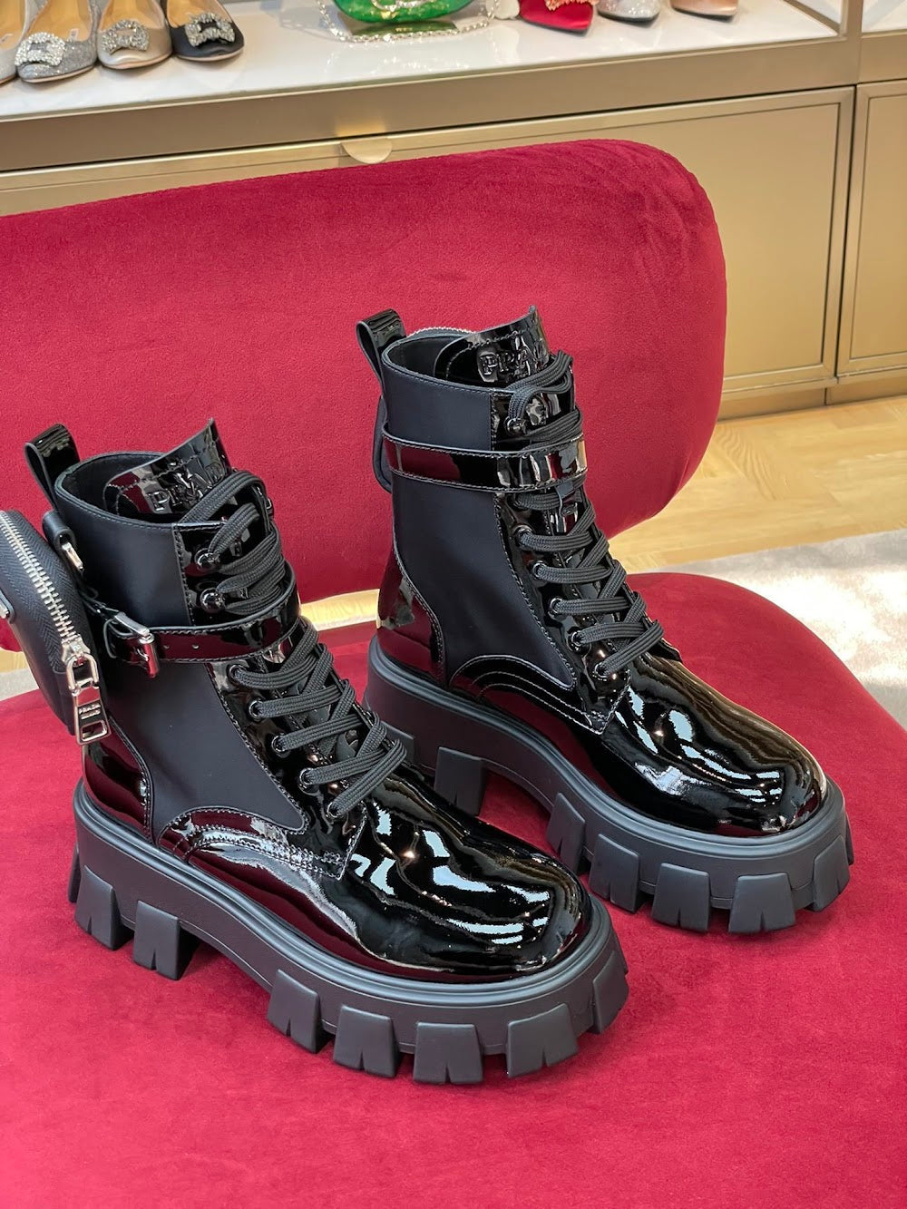 Ezyycart Bags Prada Luxury Heels --53320