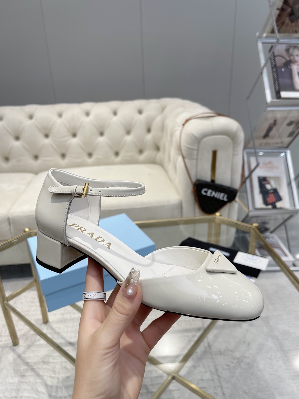 Ezyycart Bags Prada Luxury Heels --53303
