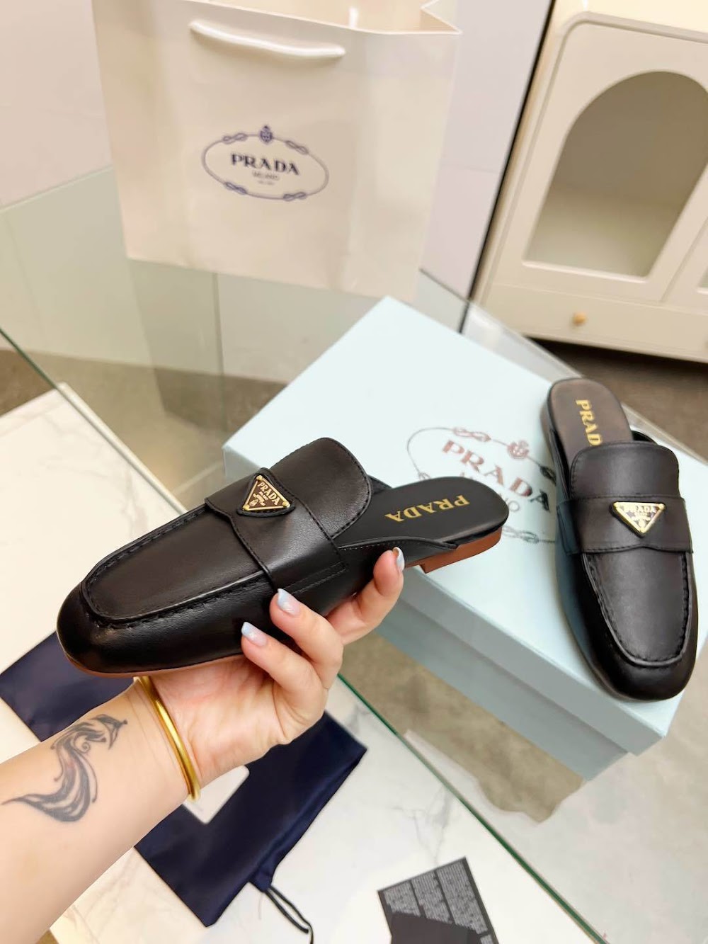 Ezyycart Bags Prada Luxury Heels --52902