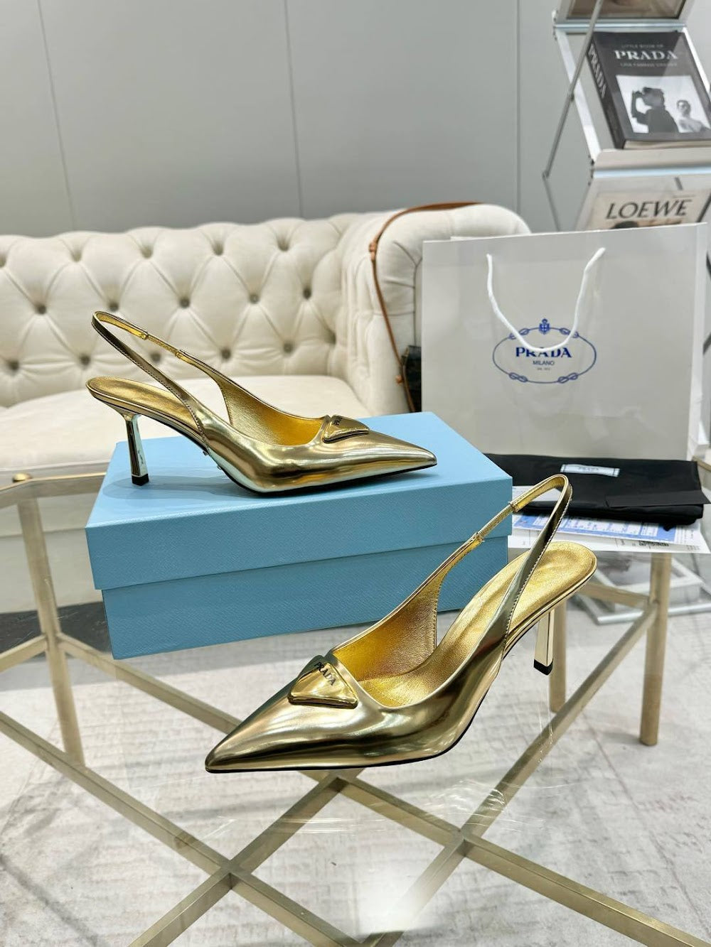 Ezyycart Bags Prada Luxury Heels --53508
