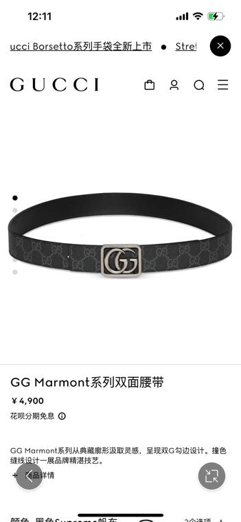 Ezyycart Bags Guccin Luxury Belt --105689