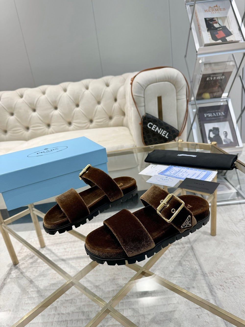 Ezyycart Bags Prada Luxury Heels --52896