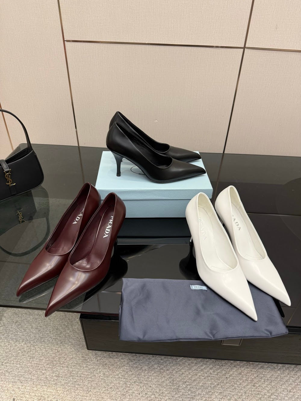 Ezyycart Bags Prada Luxury Heels --53540