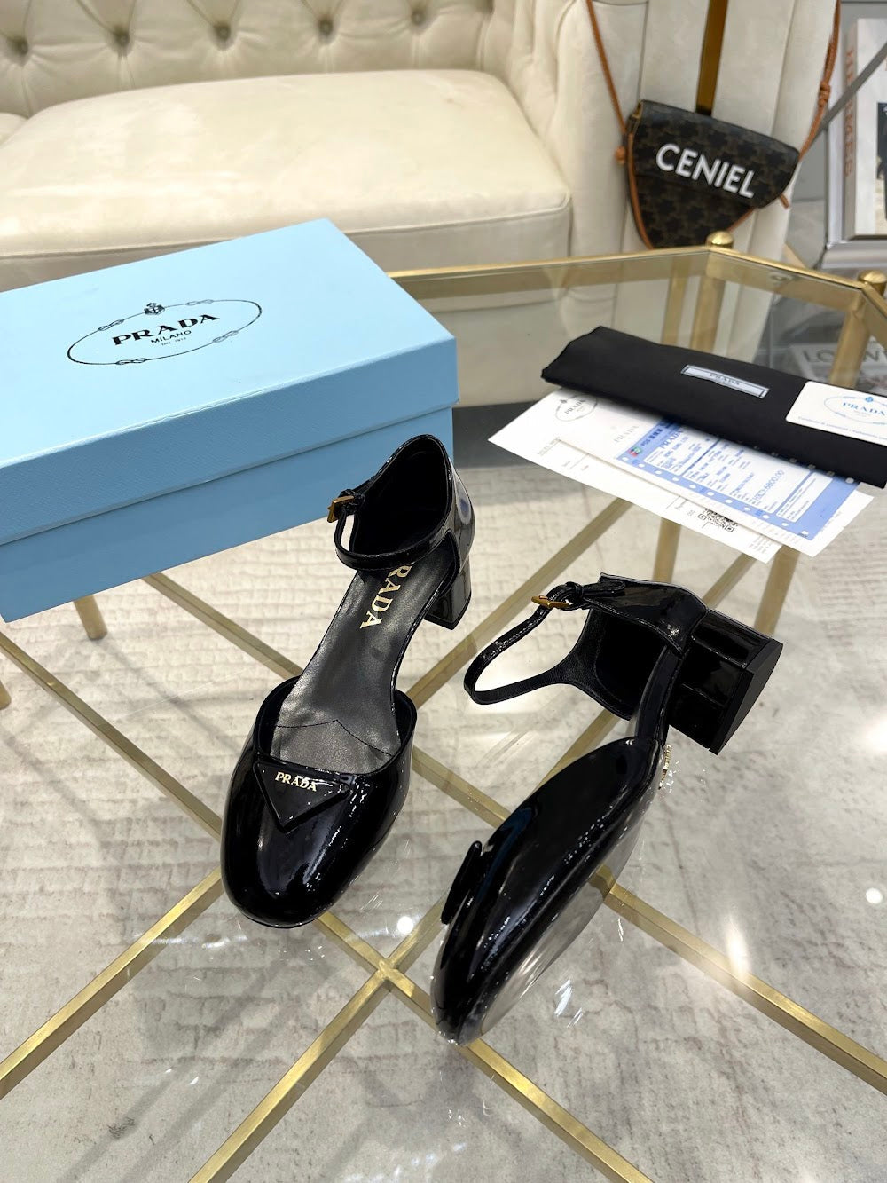 Ezyycart Bags Prada Luxury Heels --53349