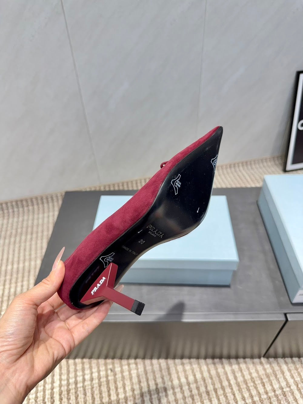 Ezyycart Bags Prada Luxury Heels --52862