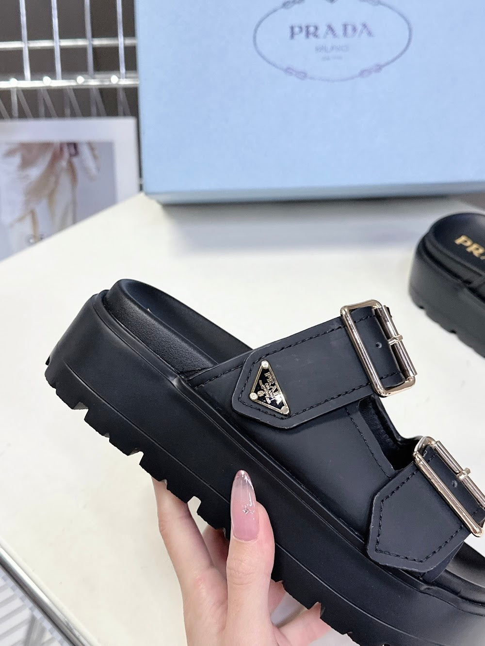 Ezyycart Bags Prada Luxury Heels --52769