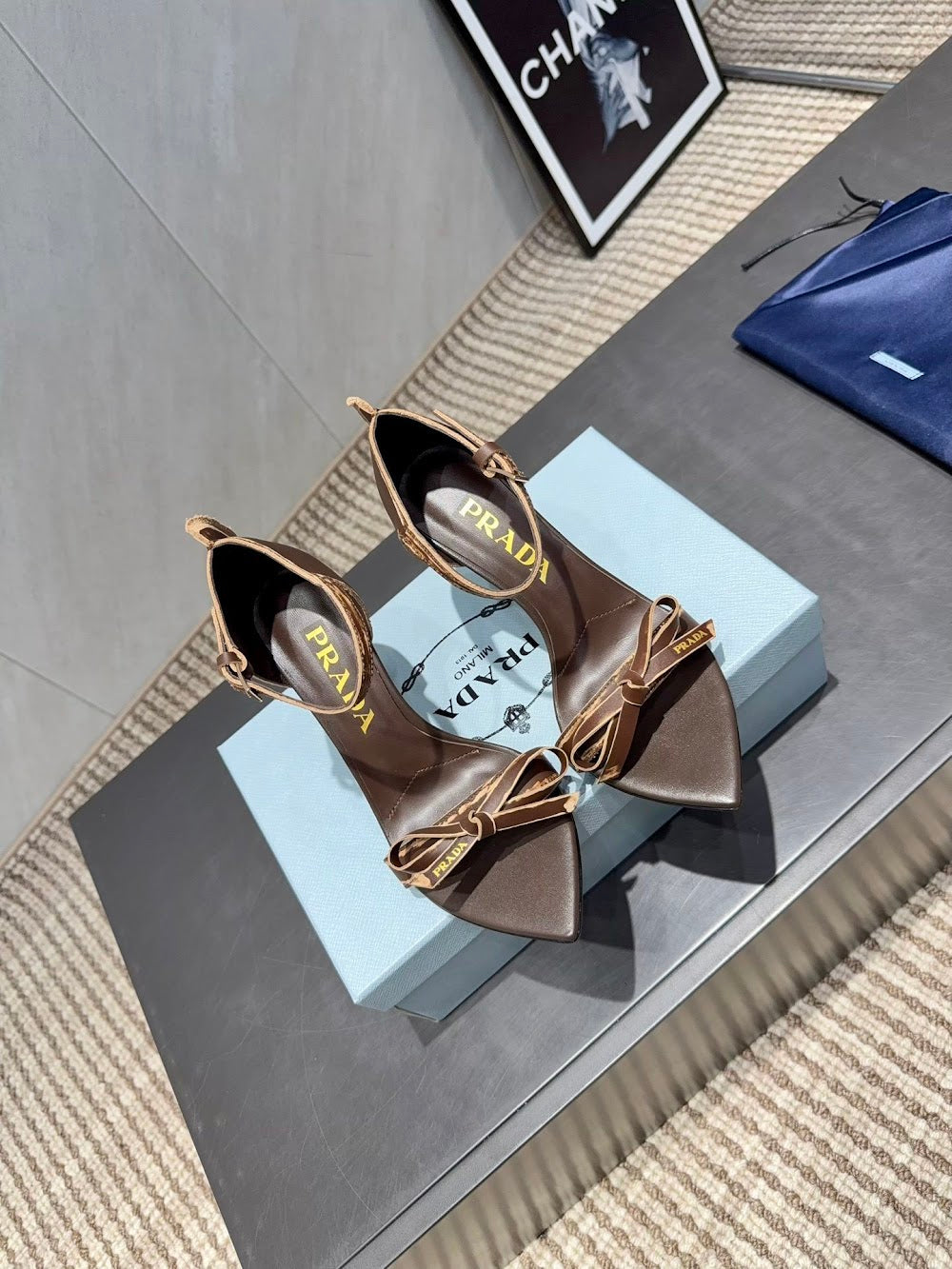 Ezyycart Bags Prada Luxury Heels --52805