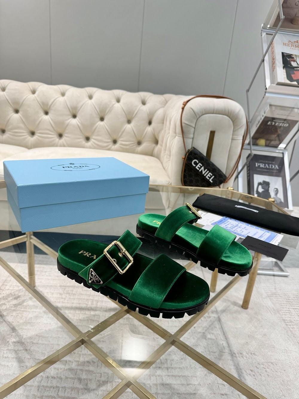 Ezyycart Bags Prada Luxury Heels --52712